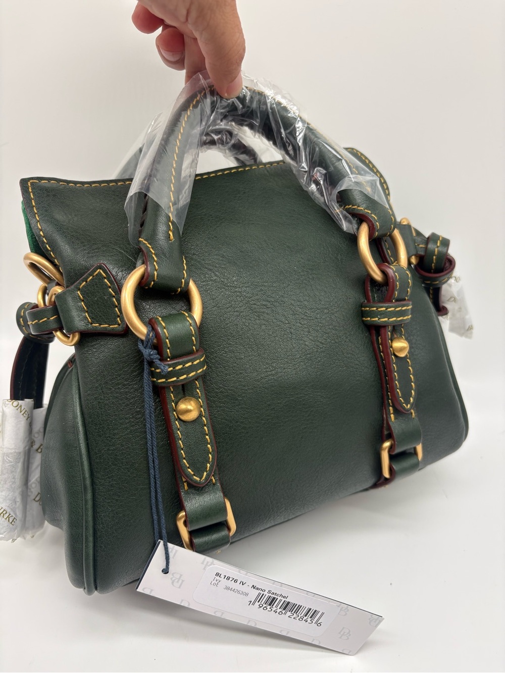 Dooney & Bourke Ivy Florentine Nano Satchel handbag New - Picture 3 of 9